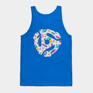 45 Record Adapter 90s Patterns Tank Top